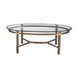 Oval coffee table