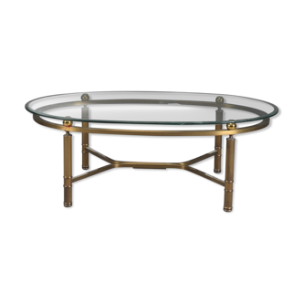 Oval coffee table