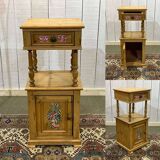 Early 20th century fir bedside table