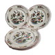 Ensemble de six assiettes Villeroy et Boch, décor Phénix, 26 cm