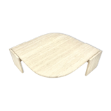 Travertine coffee table 1970s