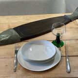 Fish serving dish