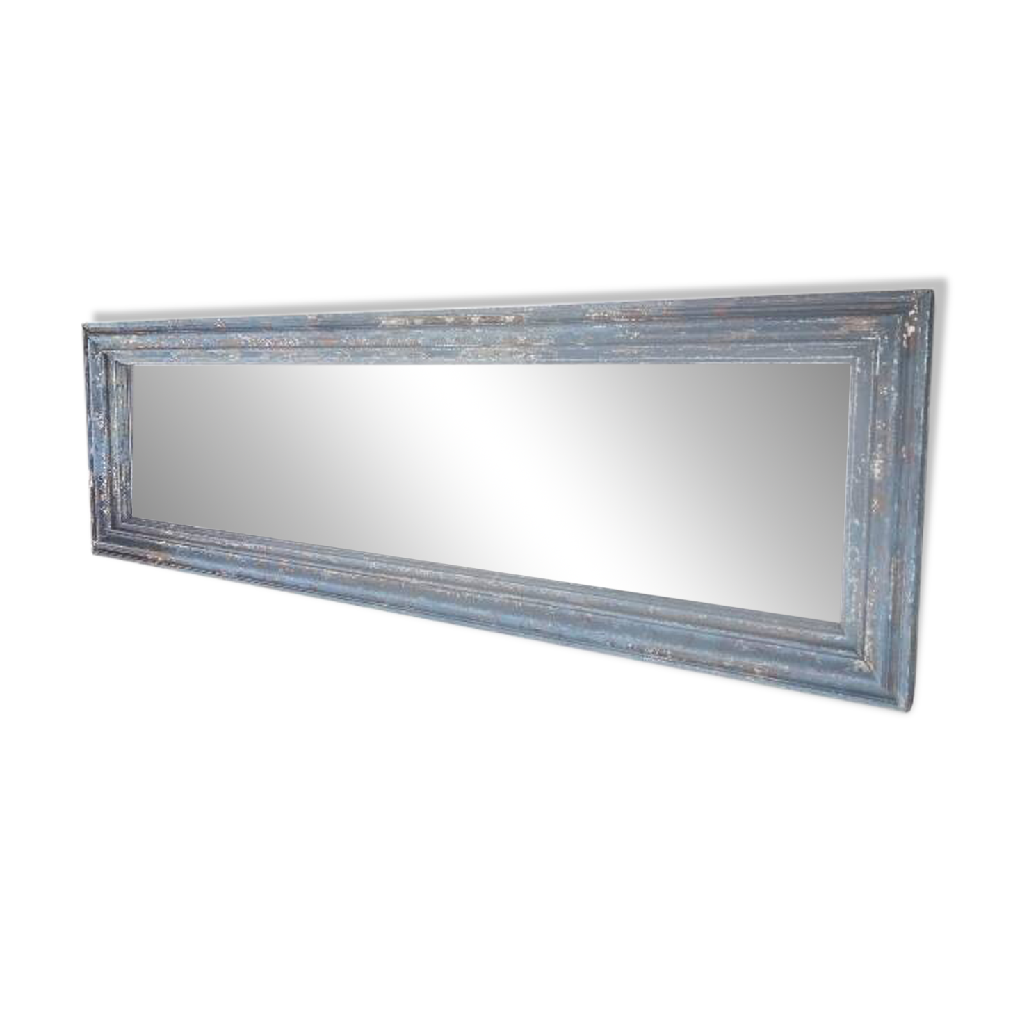 Old large entrance mirror with beautiful patina