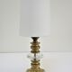 lamp gilded bronze crystal and opaline style neo classic vintage