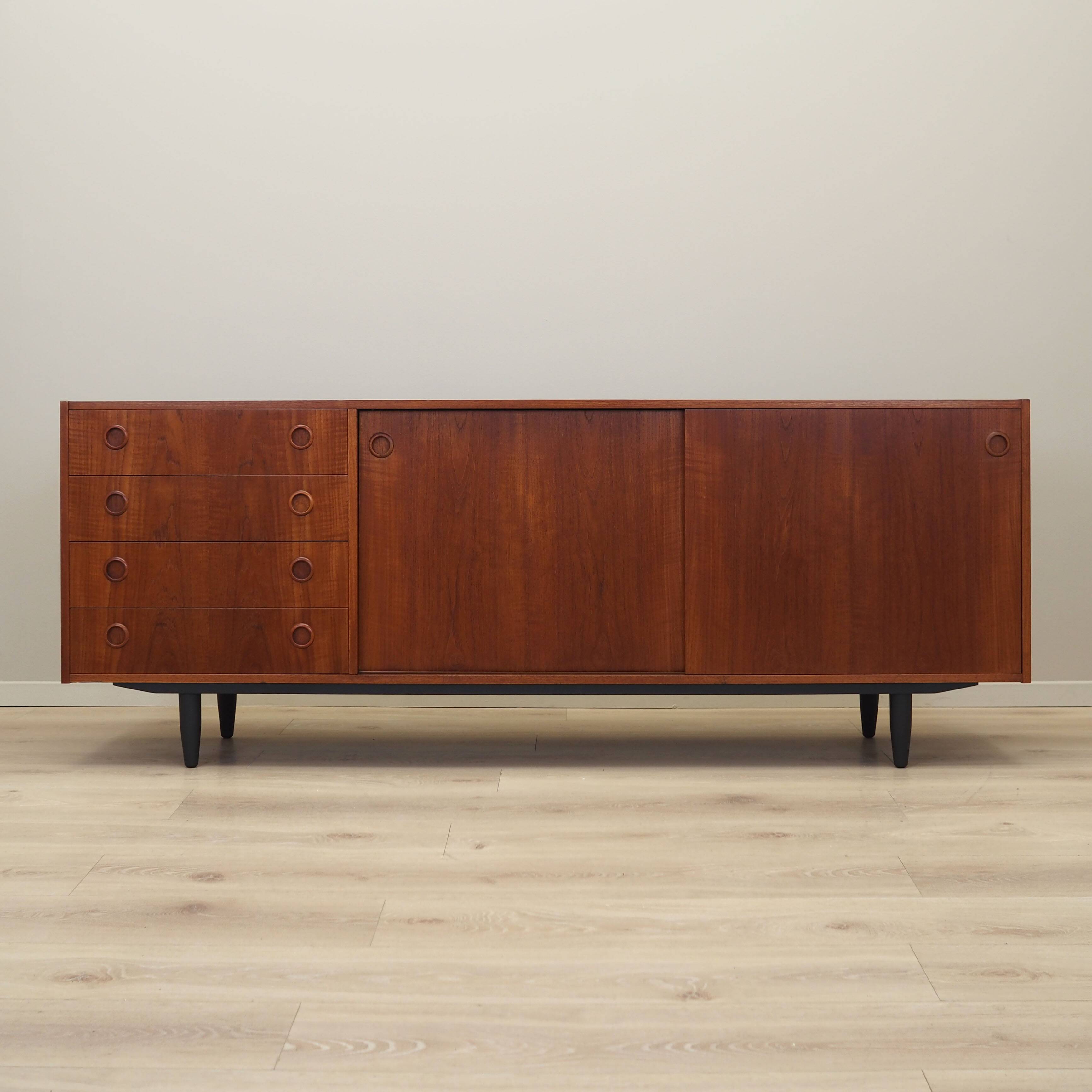 Teak sideboard, Danish design, 1970s, production: Denmark