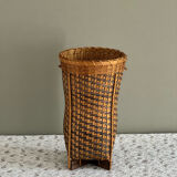 Bamboo vase for dried flowers