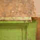 Commode verte des années 1940