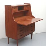 Secrétaire en teck des années 1960, Tibergaard / Gunnar Nielssen