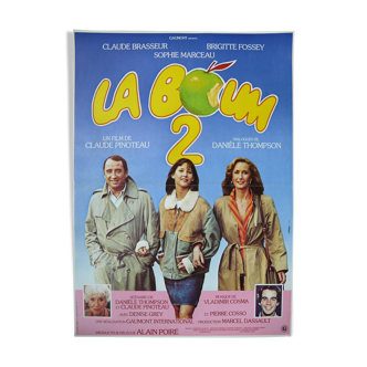 Original cinema poster "la boum 2" Sophie Marceau