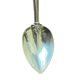 Silverware, medicine spoon with Minerva punch, 19th century.