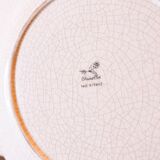 Plat drande assiette de service en faience de Charolles