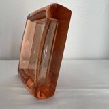 Miroir en verre rose d’Italie