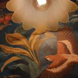 Vintage tulip hand lamp