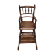 Chaise haute enfant en bois pliante