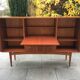 Buffet haut scandinave teck années 60