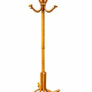 Porte manteau perroquet Antique bois courbé style Viennois