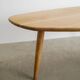 Danish Mid Century Free Form Shaped Oak Table, 1960s