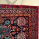 Old oriental rug made hands. 181 x 90cm