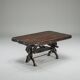 Table basse industrielle vintage, années 1950