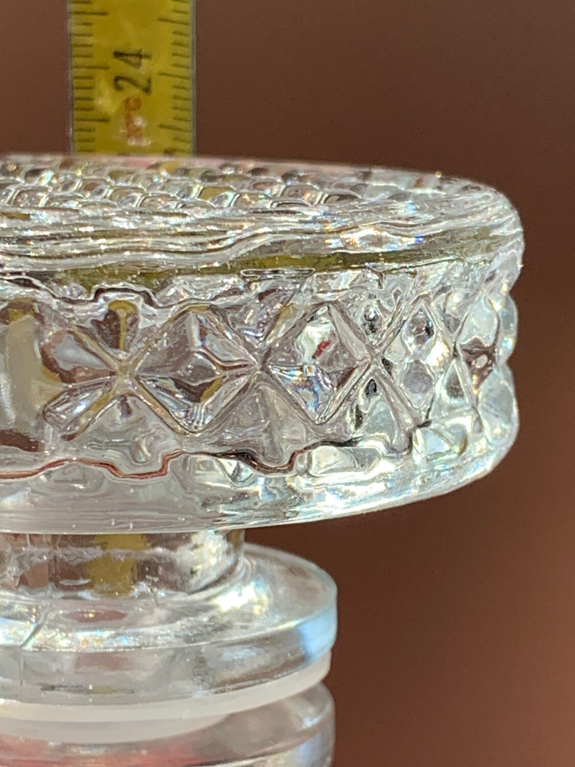 Whisky decanter and 5 glasses