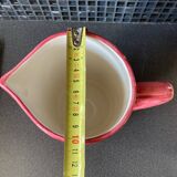 Ceramic kiwi fruit pitcher