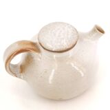 Stoneware teapot by Jeanne and Norbert Pierlot, 1960s ceramic