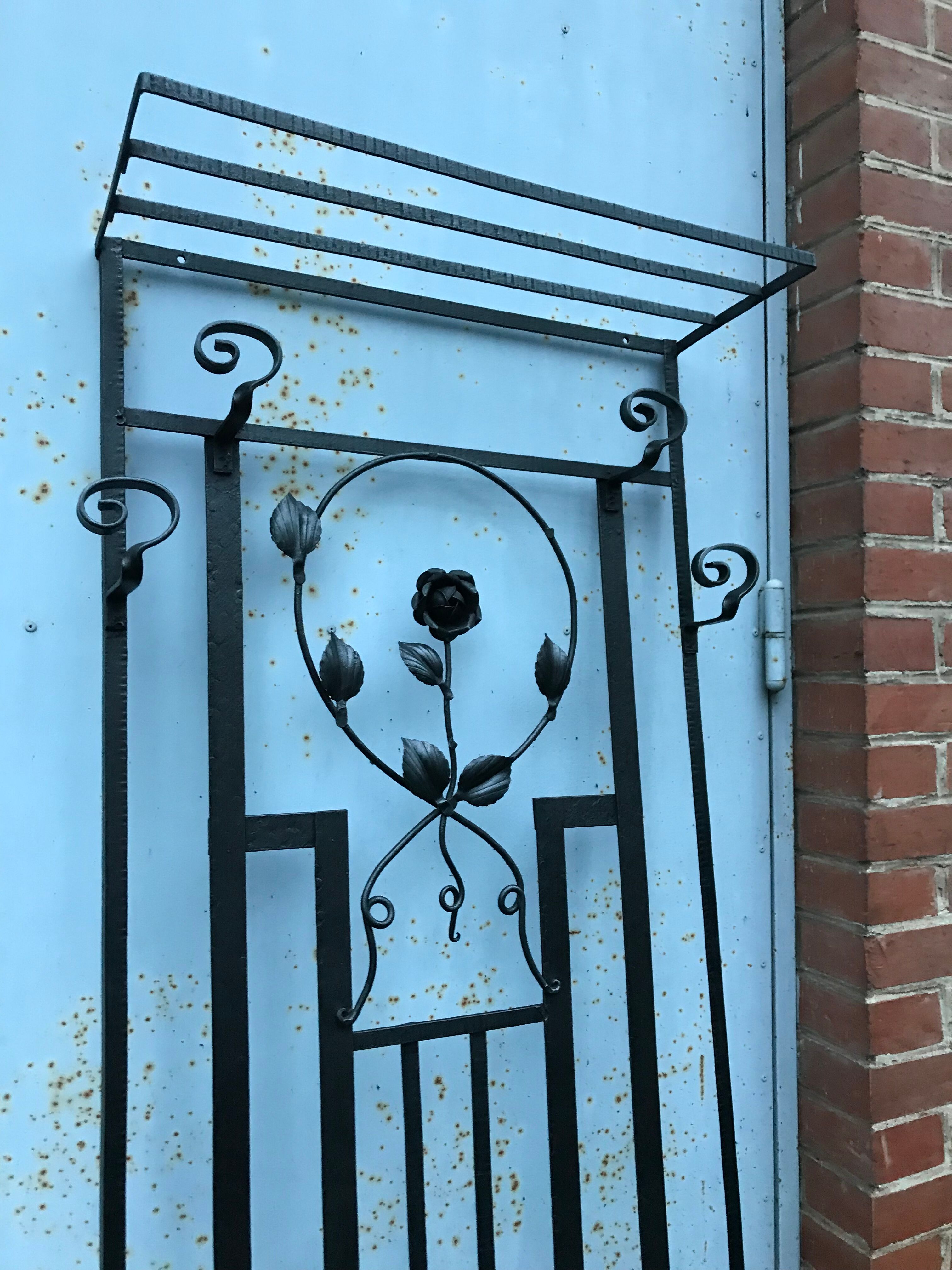 Art Deco era wrought iron jacket