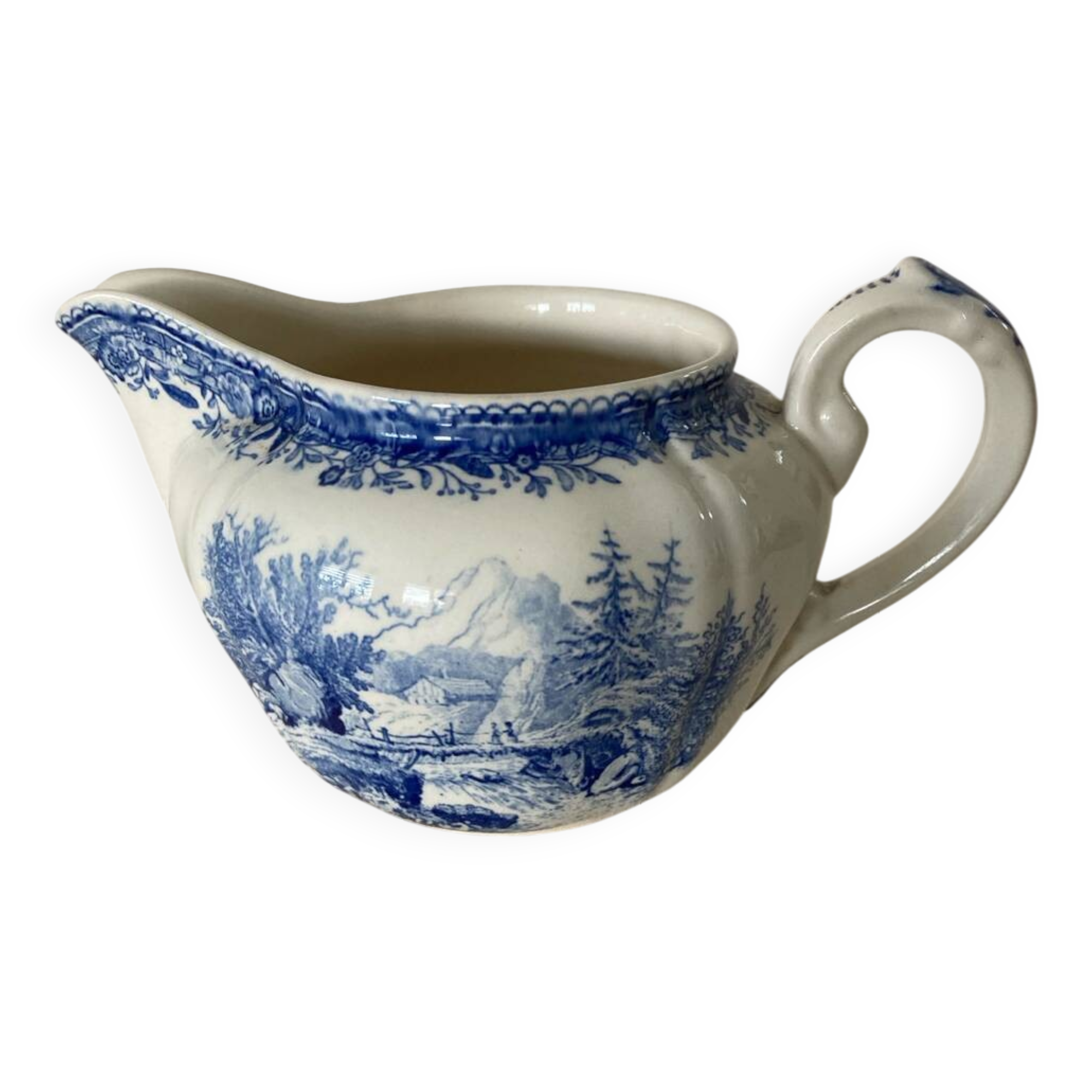 Villeroy and Boch Burgenland blue milk jug