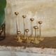 Set of 7 Scandinavian candlesticks