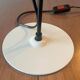 80s Italy Nuova Veneta Lumi lamp, black and white