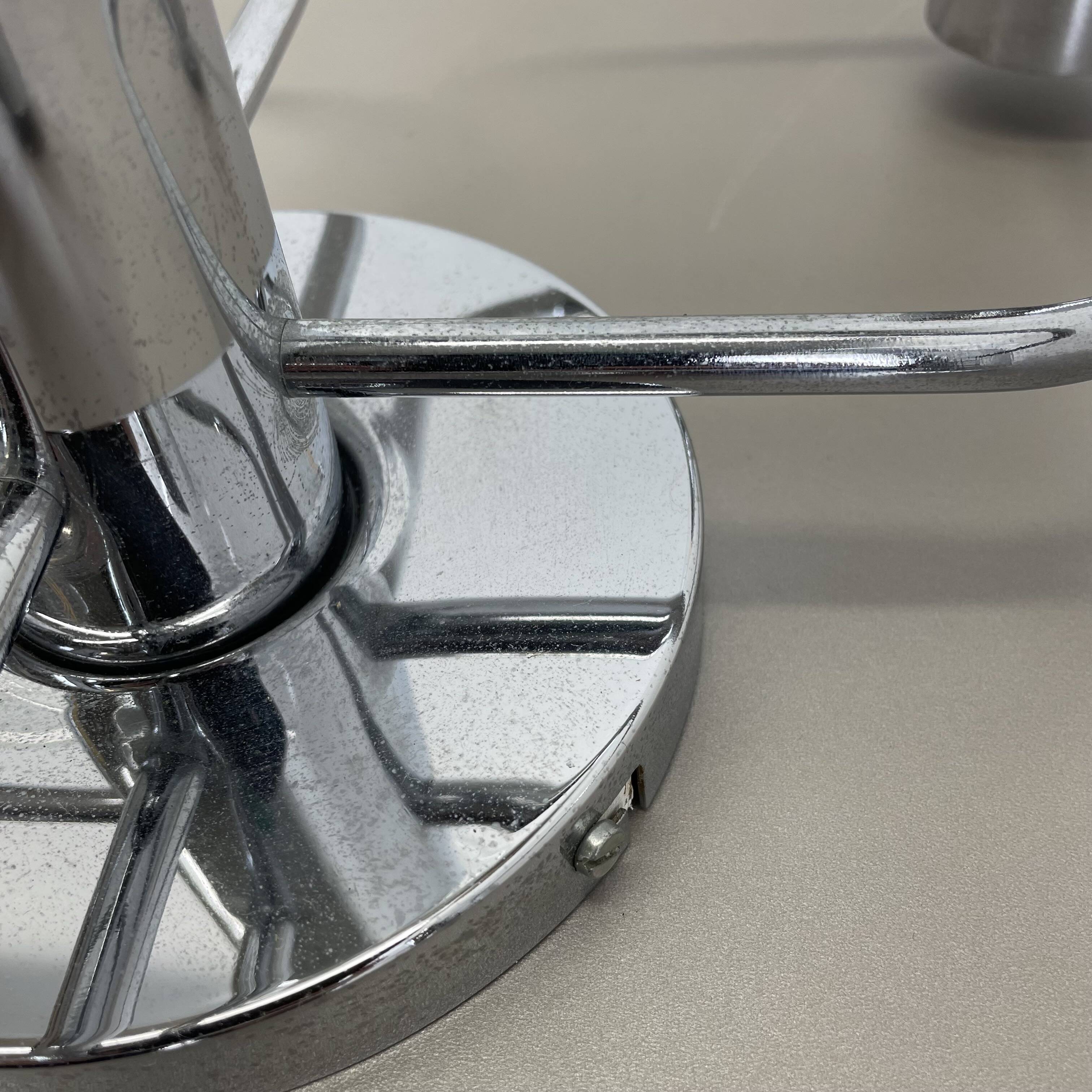 Beautiful 5-light sciolari ceiling light sconces by leola leuchten germany 1970s