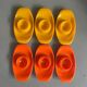 Set of 9 vintage plastic egg cups
