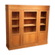 1940 oak glass library