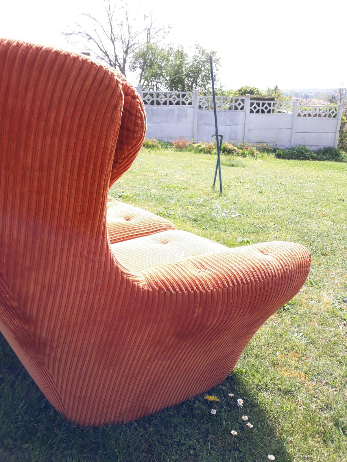 Steiner corduroy sofa