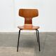 Mid-Century stackable chairs model 3103 Hammer by Arne Jacobsen for Fritz Hansen, Denmark, 1960s, set of 7.