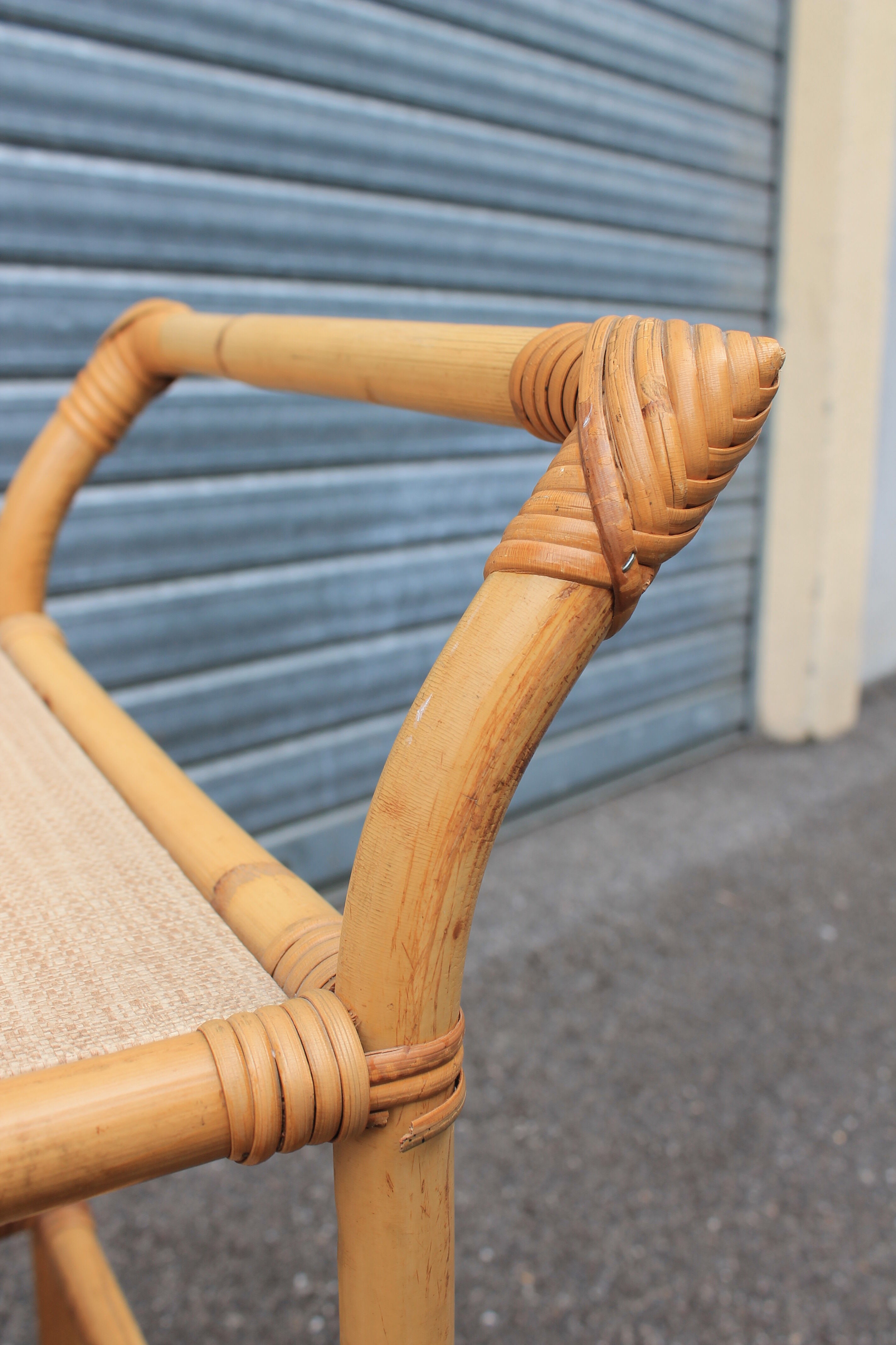 Dessert bar rolling rattan