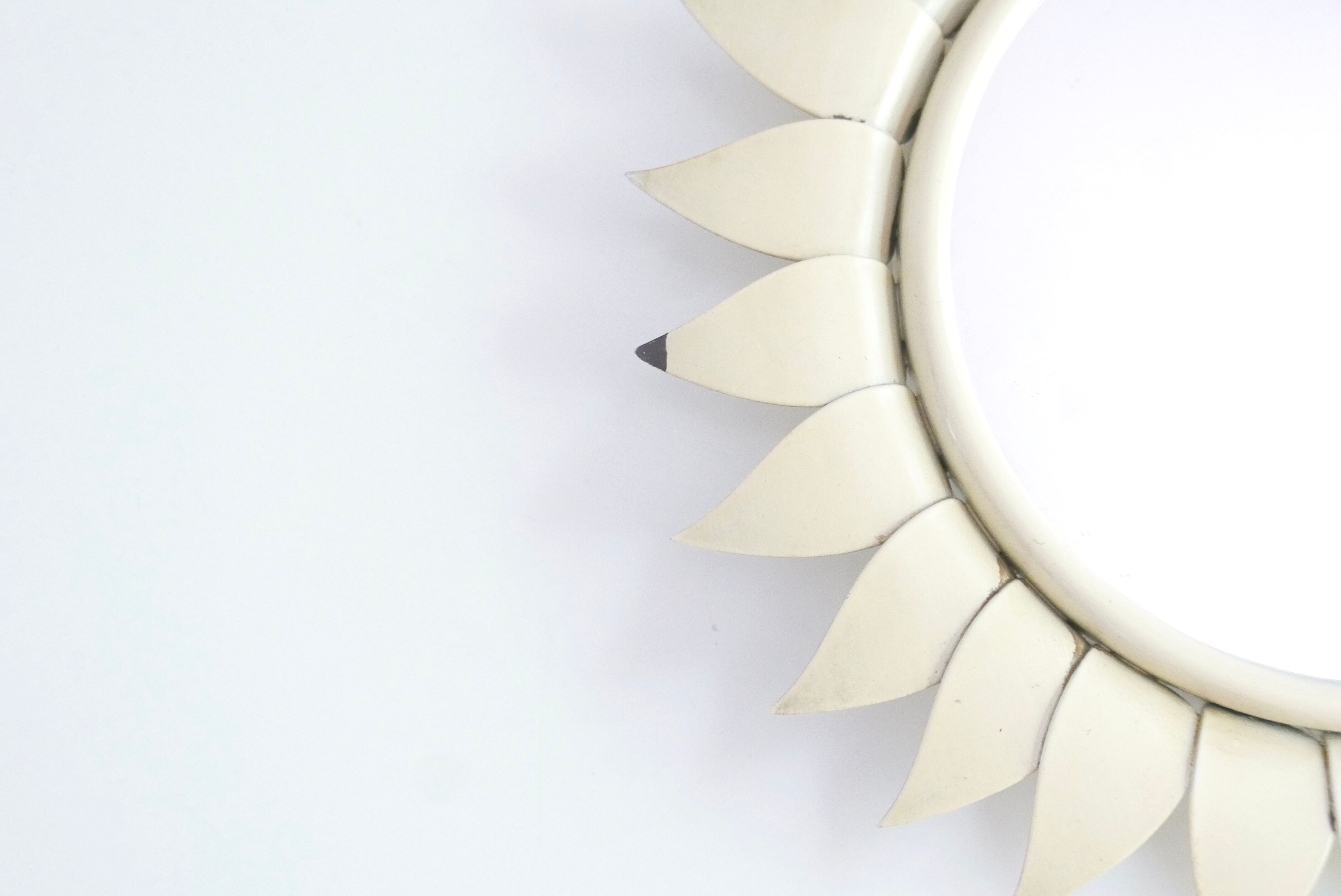 Flower-shaped mirror, 50s