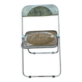Vintage folding chair "plia" – giancarlo piretti, castelli 1969