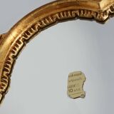 Mid-Century Baroque Style Gilded Mirror, France, 1950s