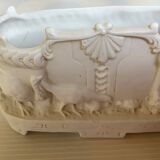Pair old mini biscuit planters