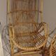 Pair of vintage rattan/wicker armchairs from the 70s