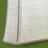 Hexagonal gold table lamp – Empire / Hollywood Regency style