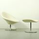 Iconic Pierre Paulin "Globe" Chair & Ottoman for Artifort