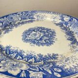Ancien plat en faïence Sarreguemines