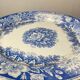 Old Sarreguemines earthenware dish