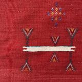 Tapis kilim tribal marocain fait main 98x156 cm