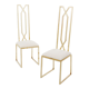 Pair of brass chairs Alain Delon for Jean Charles 1970