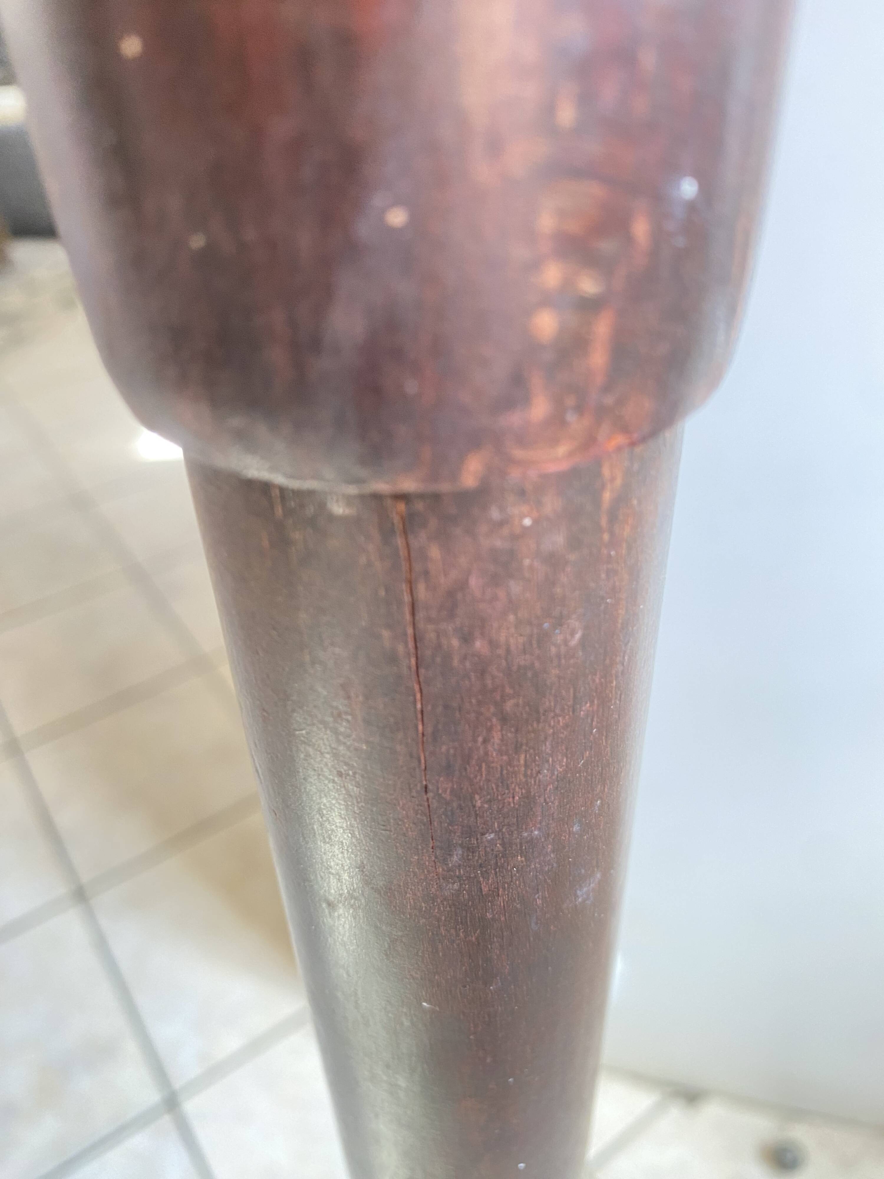 Porte manteau perroquet pivotant style bistrot 1960