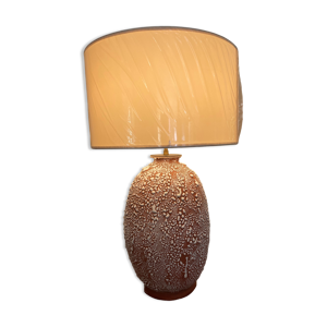 lampe en ceramique signée