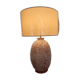 Ceramic lamp signed f fernandez